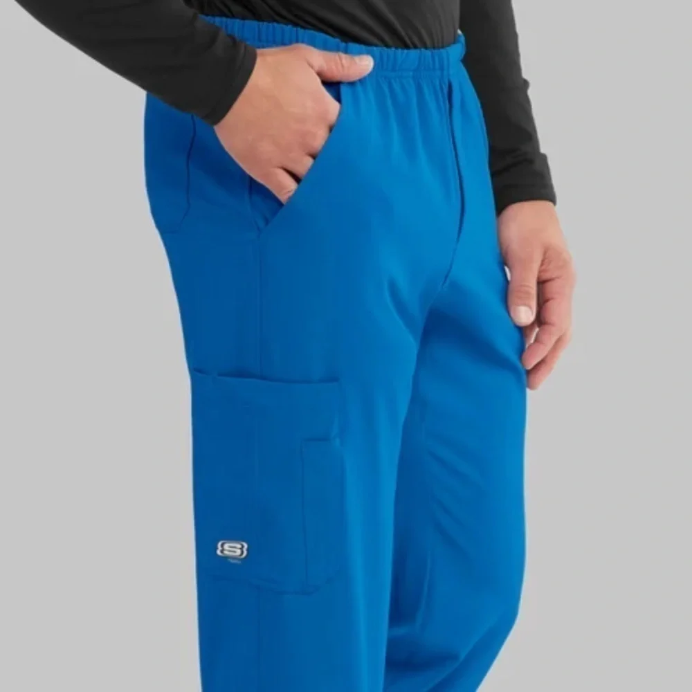 NWT Sketchers by Barco Structure Scrub Pants Galaxy Blue XS